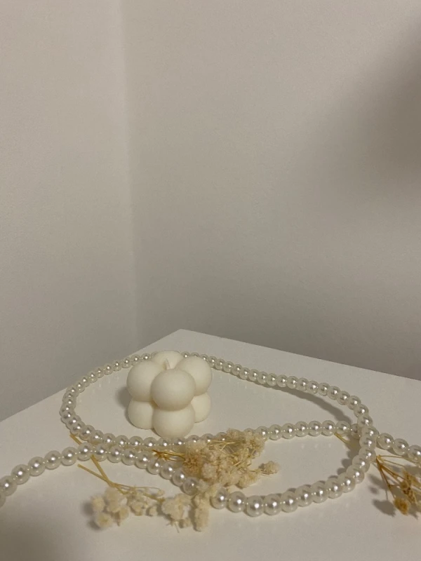 Kleine bubbel kaars - Foto 1