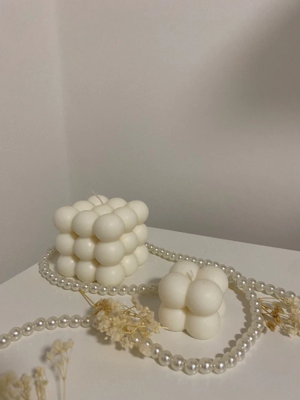 Kleine bubbel kaars - Foto 2